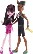 Monster High 2013 (G1) Draculaura & Clawd Wolf Musik  Festival OVP neu 2 Puppen