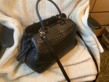 Fontanelli Handtasche Bag Shopper Luxusmarke Lamm-Nappa-Leder Handgefertigt 