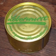 Dose Leberwurst 400g Konserve Dosenwurst Wurstspezialitäten Streichwurst