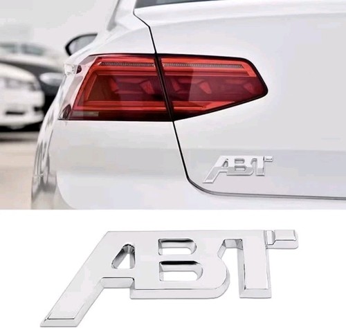 Abt emblem metall chrom - emblem,