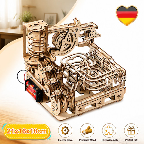 Puzzle murmelbahn kugelbahn - puzzle,