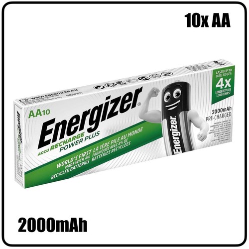 10x energizer accu recharge - energizer,