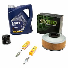 Öl 4L Wartung für Kawasaki VN 800 Classic 1995-06 Luftfilter Ölfilter Zündkerzen