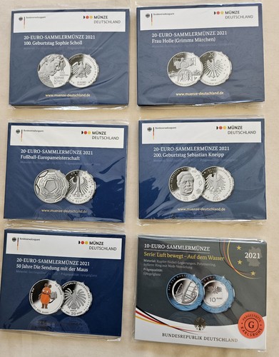 Brd 20euro sammlermünzen - ,