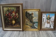 3 Bilder im Rahmen, Konvolut