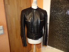 Deutsche Oldtimer Motorradjacke Lederjacke Bikerjacke 40er 50er Jahre Gr.ca.50