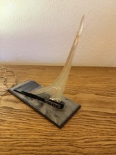 Vintage Tischlampe Glas