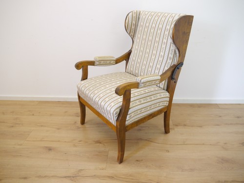 Biedermeier sessel ohrensessel - biedermeier,