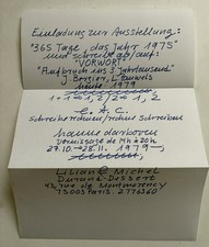 HANNE DARBOVEN - invitation -