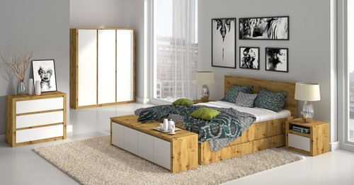 Design schlafzimmer luxus bett - schlafzimmer,