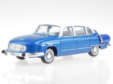 Tatra 603 1970 blau weiss CSR DDR Ostalgie Modellauto WB152 Whitebox 1:43