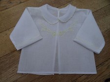 Weiß Baumwolle Baby Shirt