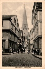 AK GRUSS AUS HATTINGEN ENNEPE RUHR KREIS STEINHAGEN MIT GESCHÄFTE UM 1910