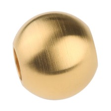 Ernstes Design Edvita Anhänger AN240 Kugel Edelstahl vergoldet Wechselanhänger