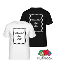 T-shirt mit Wunschtext, Logo
