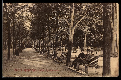 Bad lippspringe allee - bad, lippspringe,