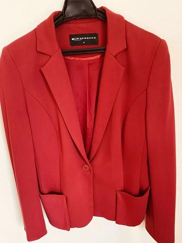 Roter blazer damenjacke - roter,