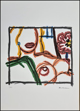 TOM WESSELMANN * Bedroom Blonde * 50 x 70 cm * lithograph * limited # 25/450