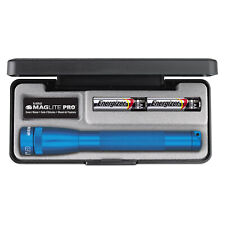 MAGLITE® SP2P117 Mini Pro LED Taschenlampe in Blau inkl. 2 AA Batterien & Box