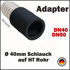 Adapter Absaugschlauch 40 mm
