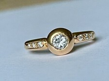 RING mit 0,40ct. SOLITÄR
