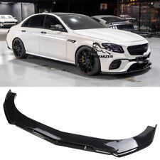 Schwarz Glanz Frontlippe Vorne