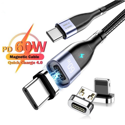 60w usb magnet - pd,