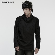 Punk Rave Men Black Gothic