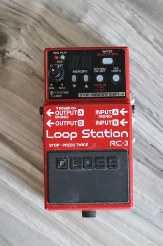 Boss loop station sehr - rc-3,