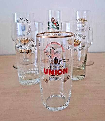 Biergläser sammelstücke - 6, biergläser-