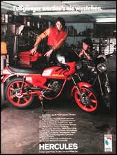 Hercules Ultra und K 50 RL, originale Werbung aus 1977   die 3. Werbung