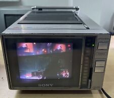 SONY KV-6000 BE 5" Zoll TRINITRON COLOUR Monitor Retro Gaming PAL + BDA