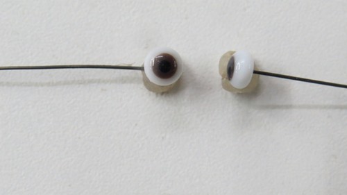 Augen auf eisenstab - augen,