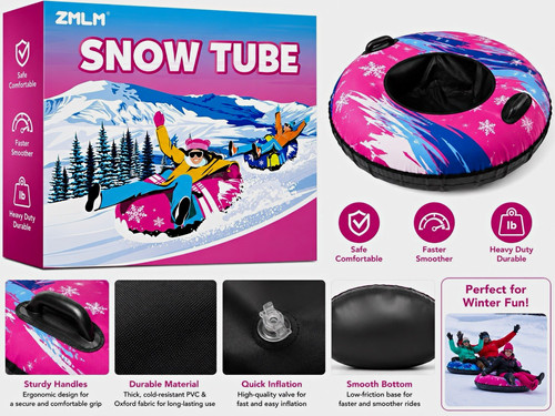 Zmlm snowtube aufblasbar mit - snowtube,