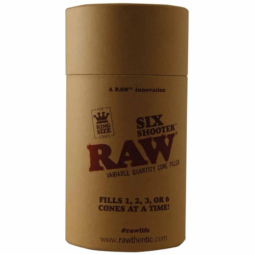 Raw six shooter cone filler - six, |