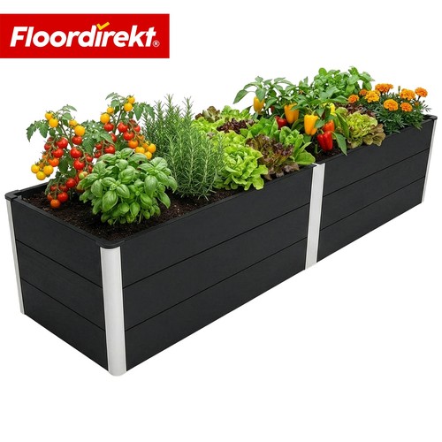 Floordirekt hochbeet beet wpc - hochbeet,