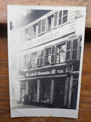 Alte foto postkarte - foto,