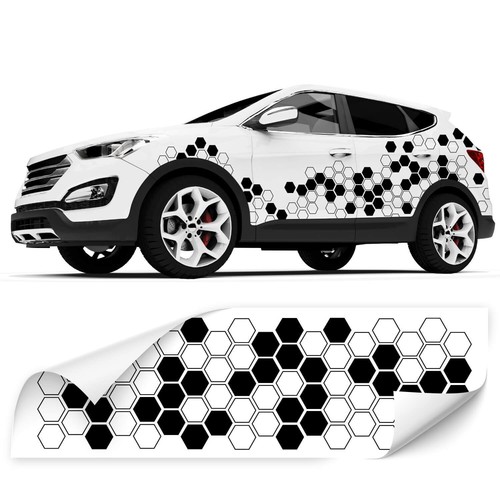 Honeycomb waben aufkleber - honeycomb,
