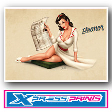 Vintage Sexy Pin Up Girl