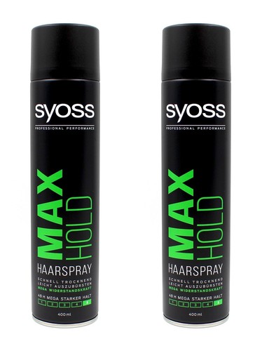 Syoss max hold haarspray - hold,