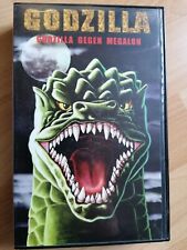 VHS RARITÄT: GODZILLA GEGEN MEGALON  (1973) King Kong - Dämonen aus dem Weltall