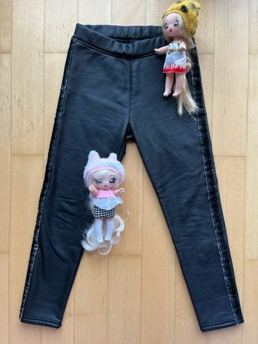 Mädchen thermohose lederhose - mädchen,