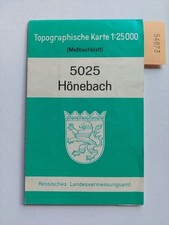 Topographische Karte 5025