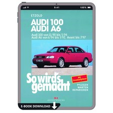Audi 100 quattro C4 1990-1994 So wird's gemacht Reparaturhandbuch E-Book PDF