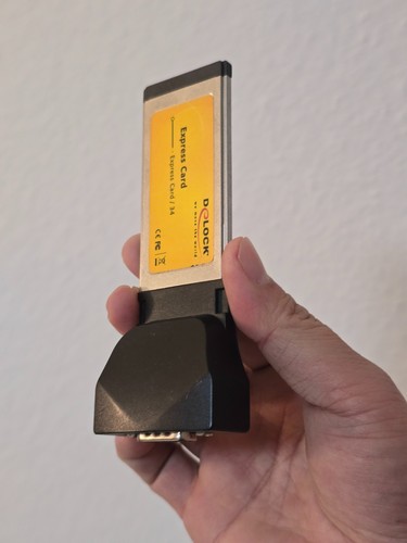 Delock expresscard rs232 - delock, expresscard/34