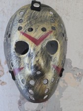 Jason Hockey Maske Voorhees Freitag der 13. Gold