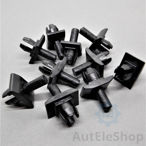 10x kühlergrill frontlippe - 10x,