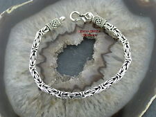 Armband Königskette 5mm Silber 925 Königsarmband Balikette Balichain bracelet