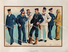 US Navy Uniform Matrose Seemann Küsten-Wache Regen-Anzug Marine Gewehr Steward