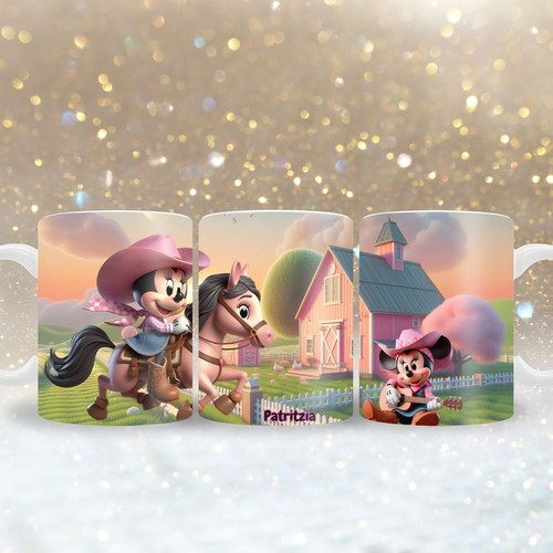 Tasse minnie maus western mit - tasse,